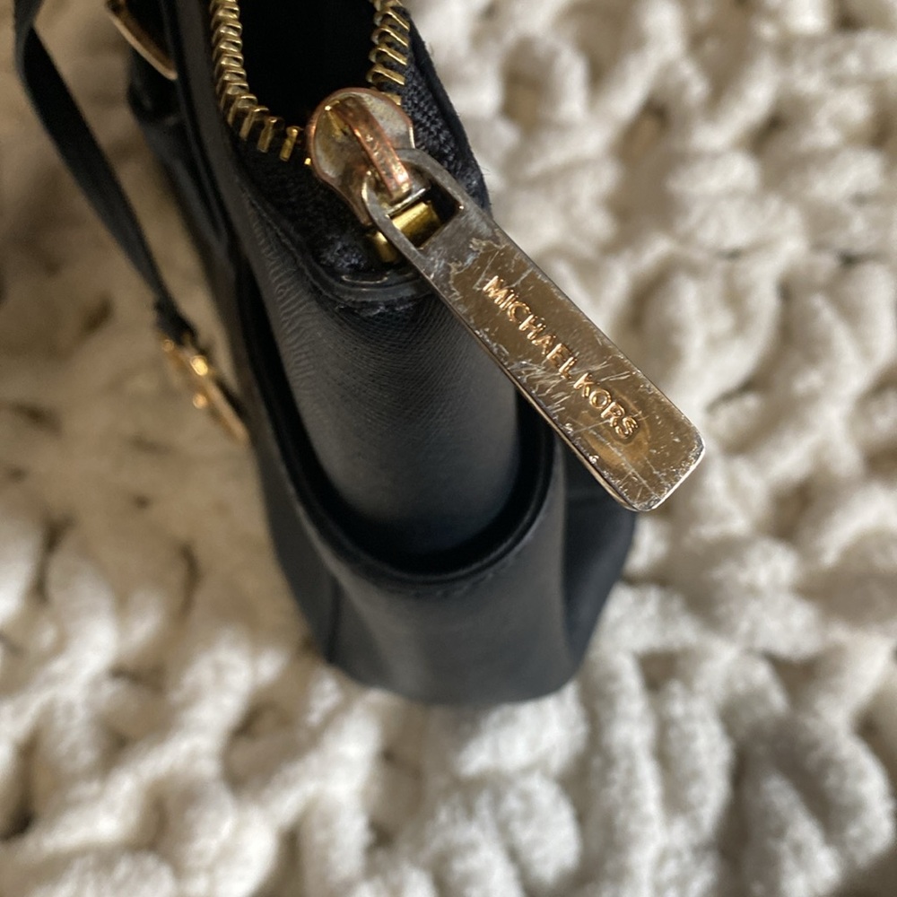 Michael Kors Charlotte Black Handbag Tote - Picture 7 of 7